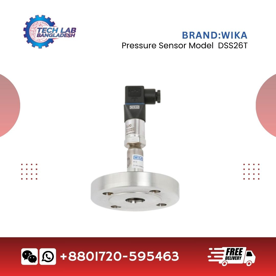 High-quality pressure sensor with mounted diaphragm seal With flange connection, flush diaphragm