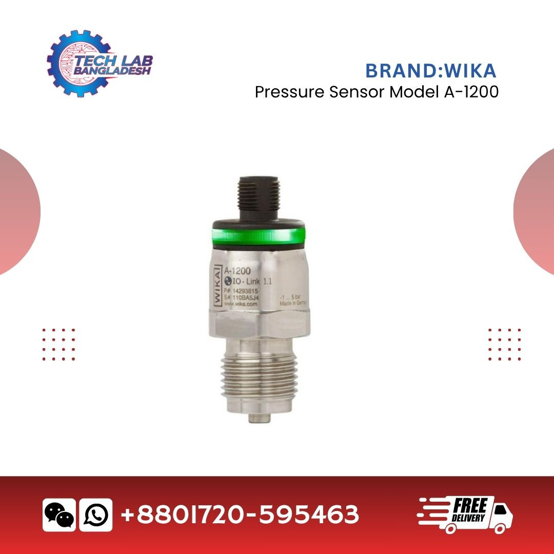 Pressure sensor with IO-Link PNP or NPN switching output
