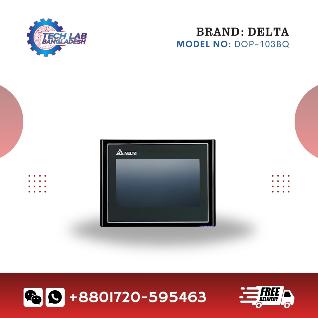 Delta DOP-103BQ HMI Touch Screen Panel