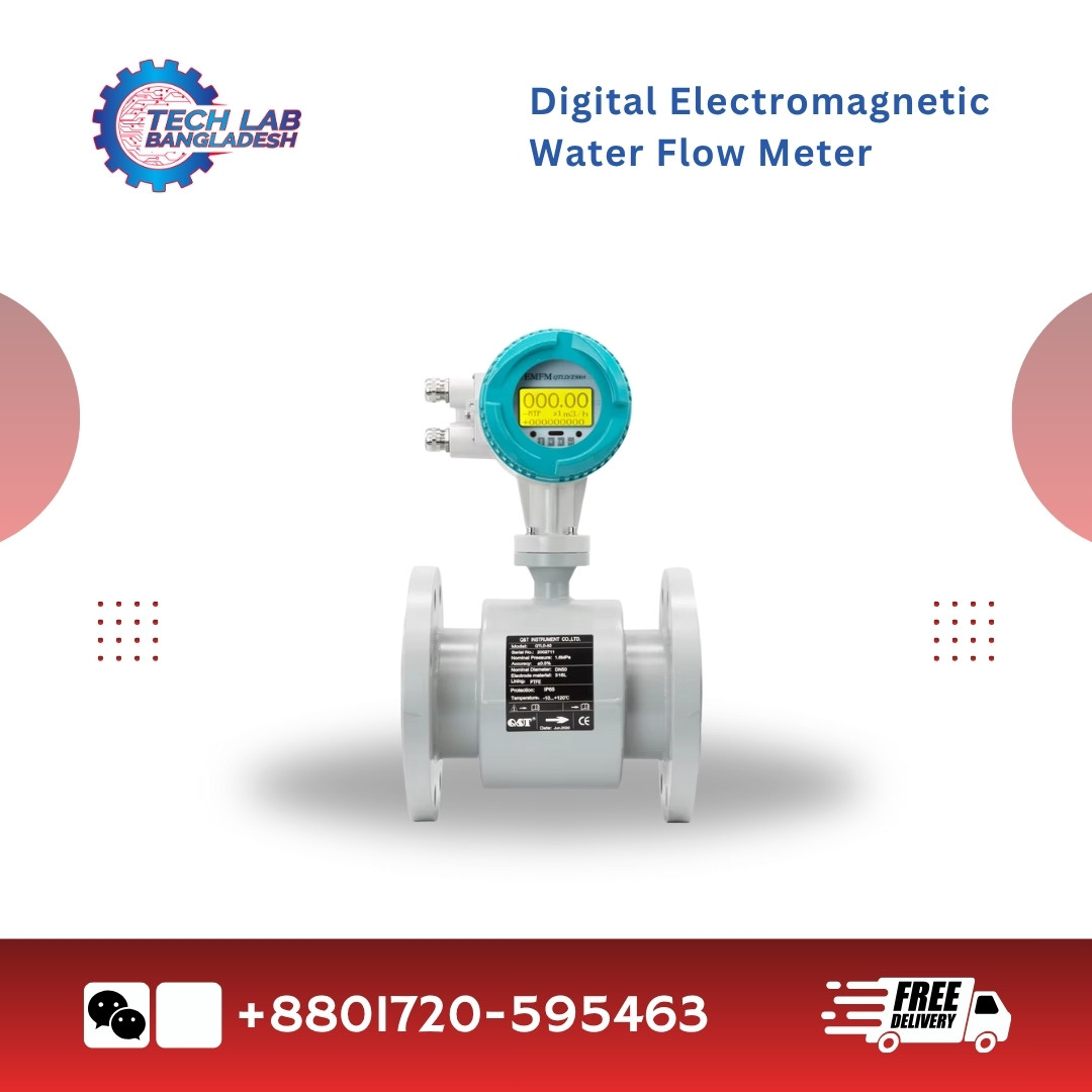Digital Display Electromagnetic Water Flow Meter