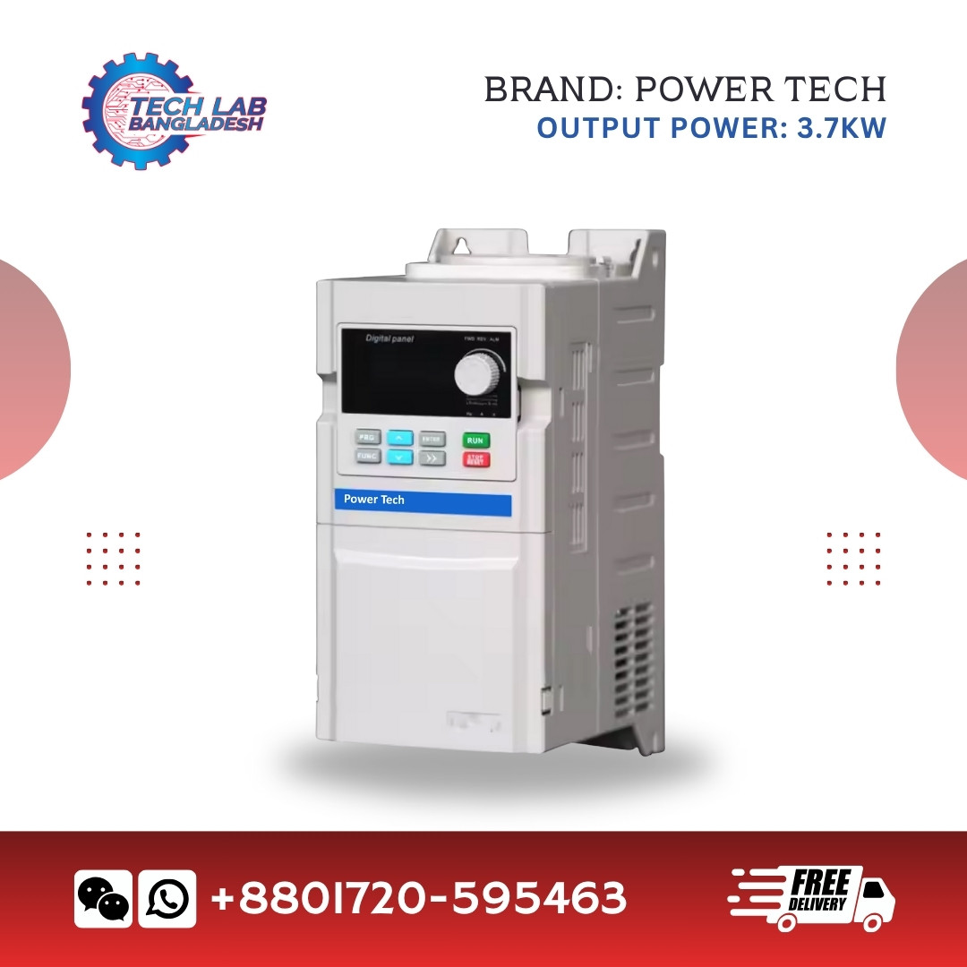 Power Tech PT800D Series, 3.7kw Single Phase AC VFD