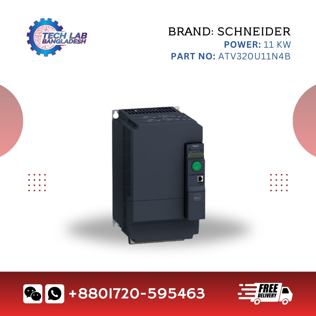 Schneider Electric ATV320D11N4B Altivar Machine VFD – 11kW, 3 Phase, 380-500V, 50/60Hz
