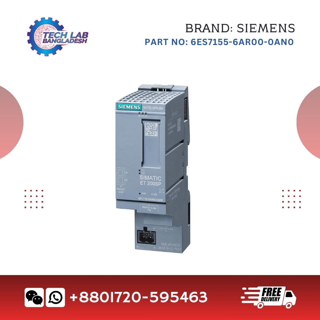 SIMATIC ET 200SP, PROFINET interface module IM 155-6PN Basic, 6ES7155-6AR00-0AN0