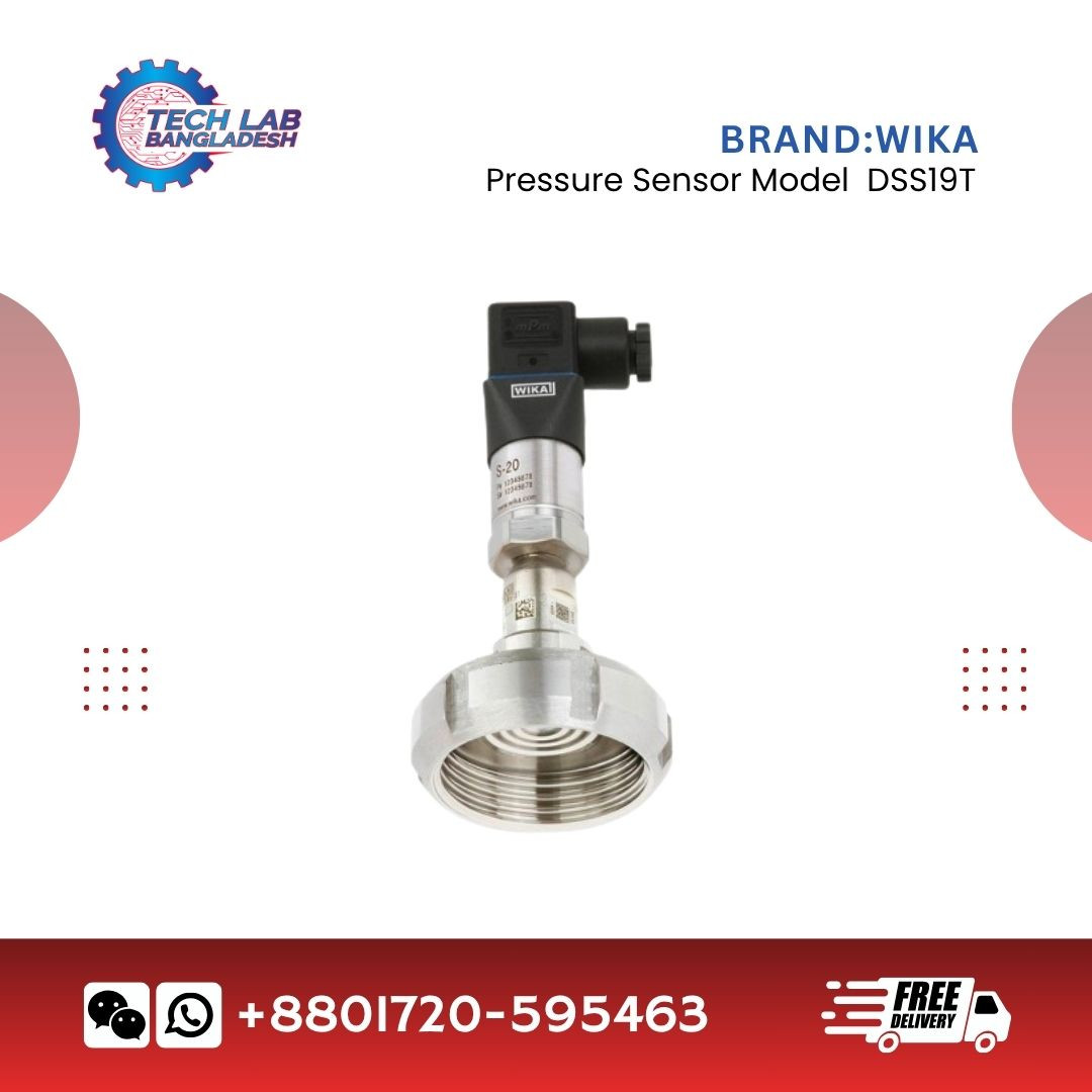 High-quality pressure sensor with mounted diaphragm seal With process connection per Svensk Standard SS 1145, for food