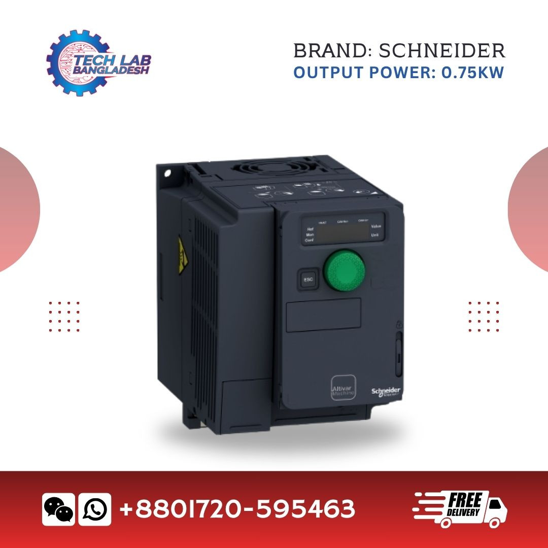 Schneider 0.75kw, ATV630 Series Three Phase AC VFD