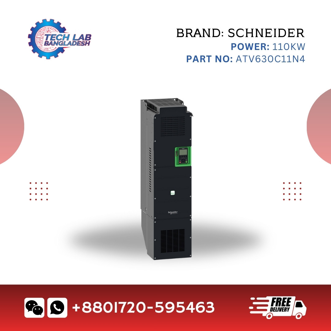 Schneider Electric ATV630C11N4 Altivar Machine VFD – 110kW, 3 Phase, 380-480V, 50/60Hz